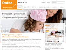 Tablet Screenshot of dafco.nl